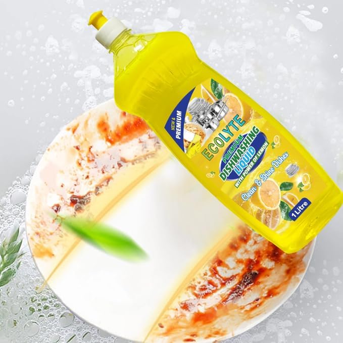 ECOLYTE+ سائل غسيل الصحون ECOLYTE+ الفاخر بالليمون - Image 5